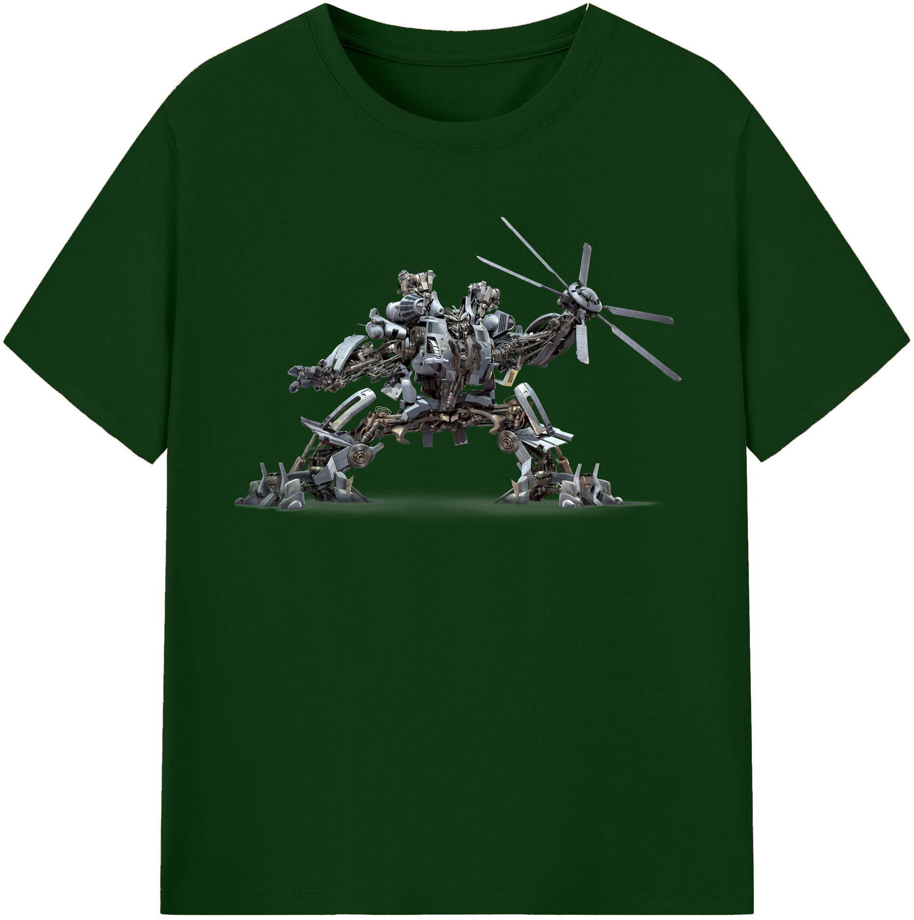 （画像用） Transformers トランスフォーマー 綿100％半袖Tシャツ（フロントプリント）